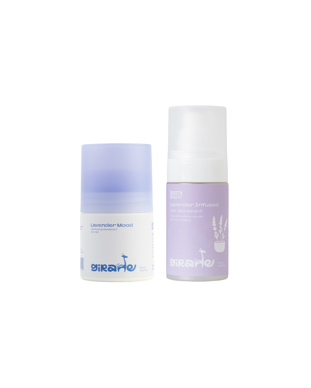 Giraffe Lavender Infused Deodorants Bundle
