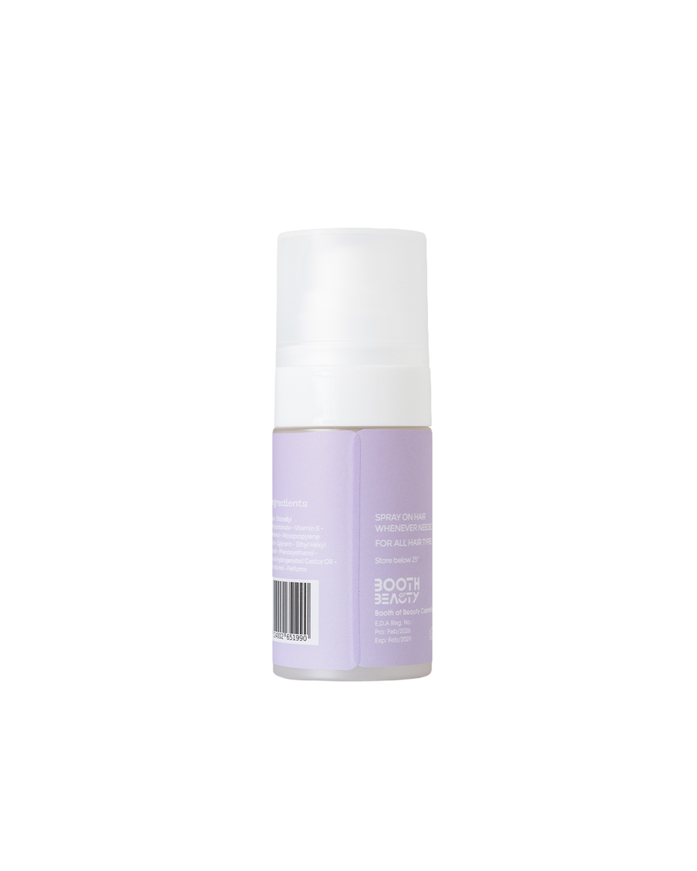 Hair Deodorant Perfume Lavender Infused