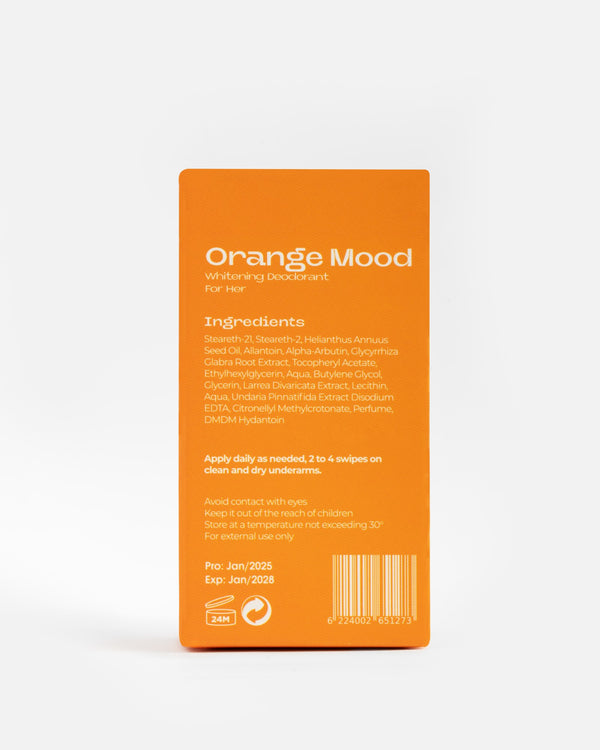 Giraffe orange mood deodorant