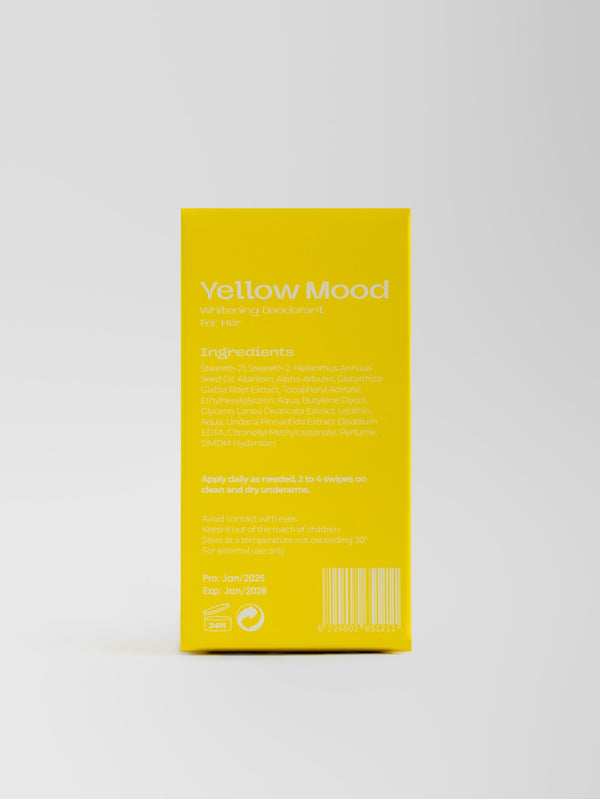 Giraffe yellow mood deodorant
