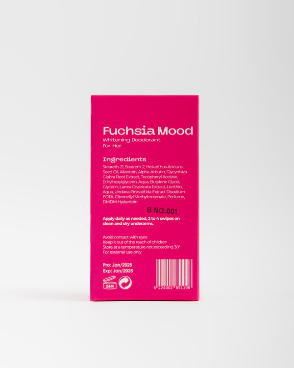 Giraffe fuchsia mood deodorant
