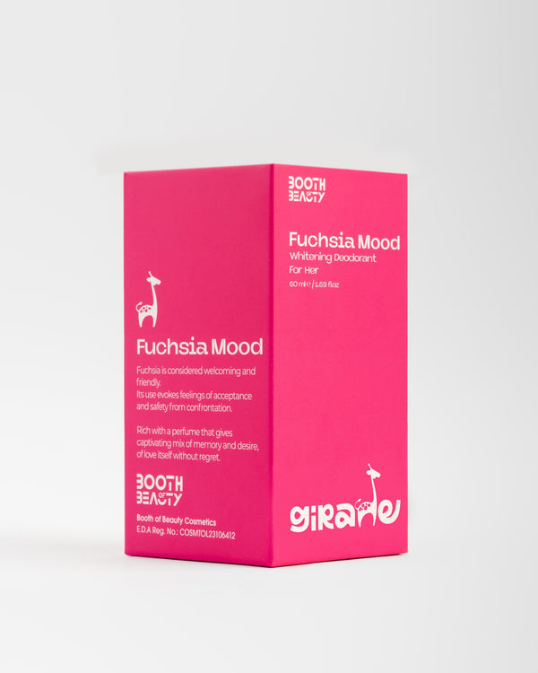 Giraffe fuchsia mood deodorant