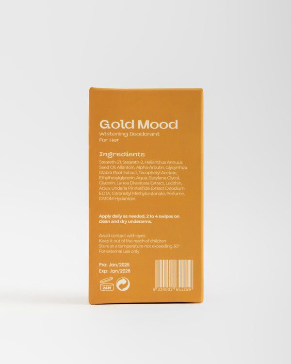 Giraffe gold mood deodorant