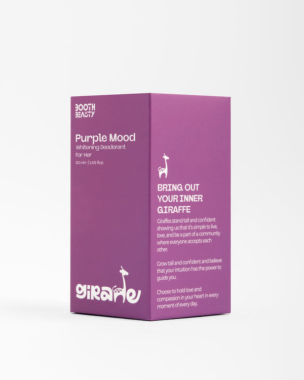Giraffe purple mood deodorant