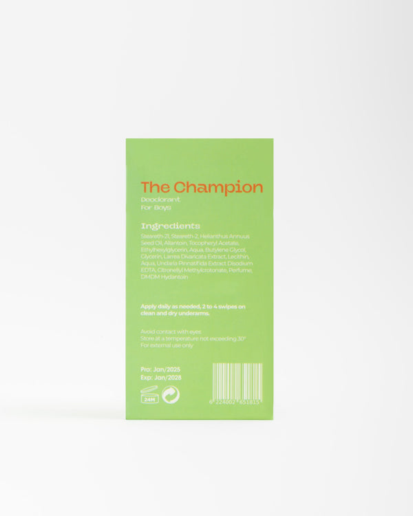 Giraffe the champion deodorant