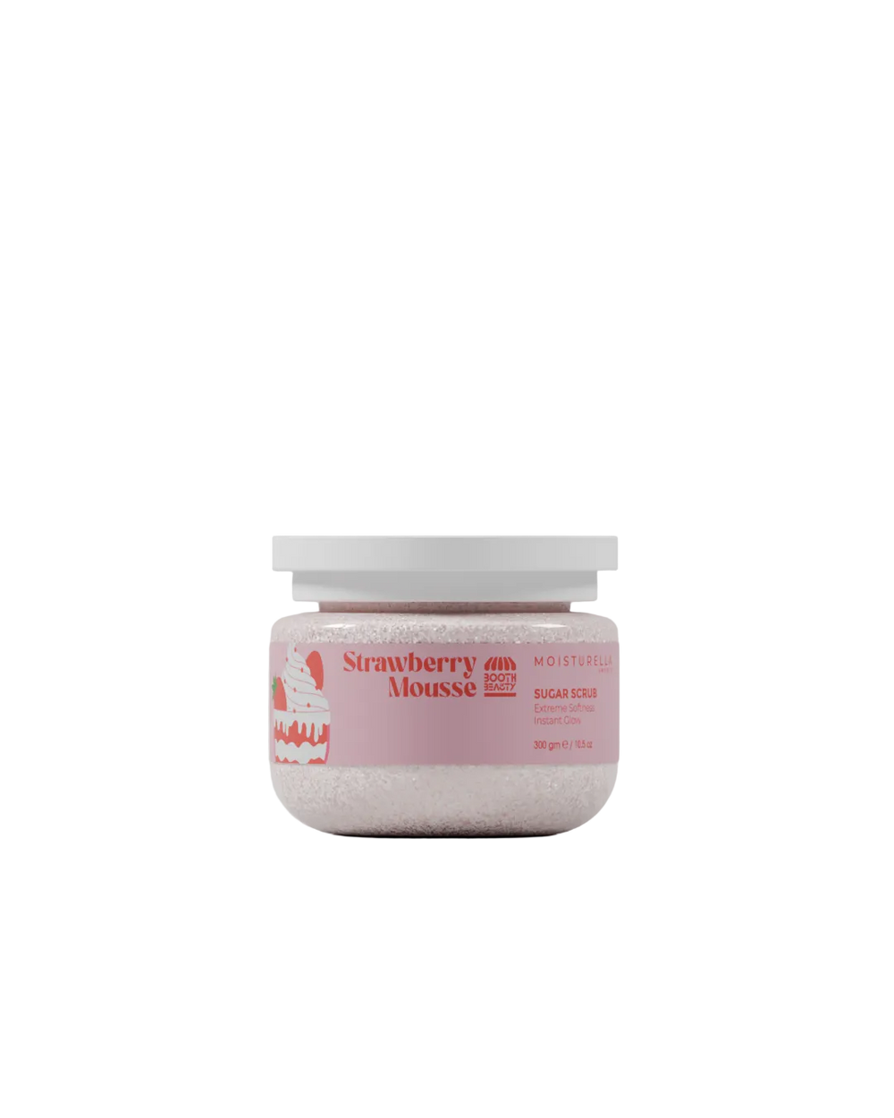 Moisturella sugar scrub Strawberry Mousse