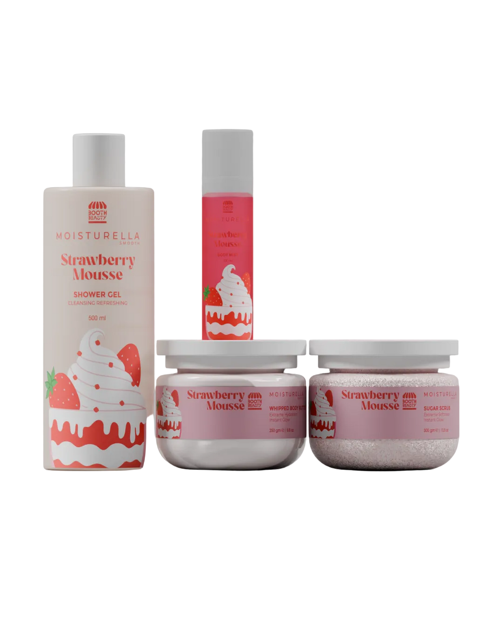 Moisturella Bundle Strawberry Mousse