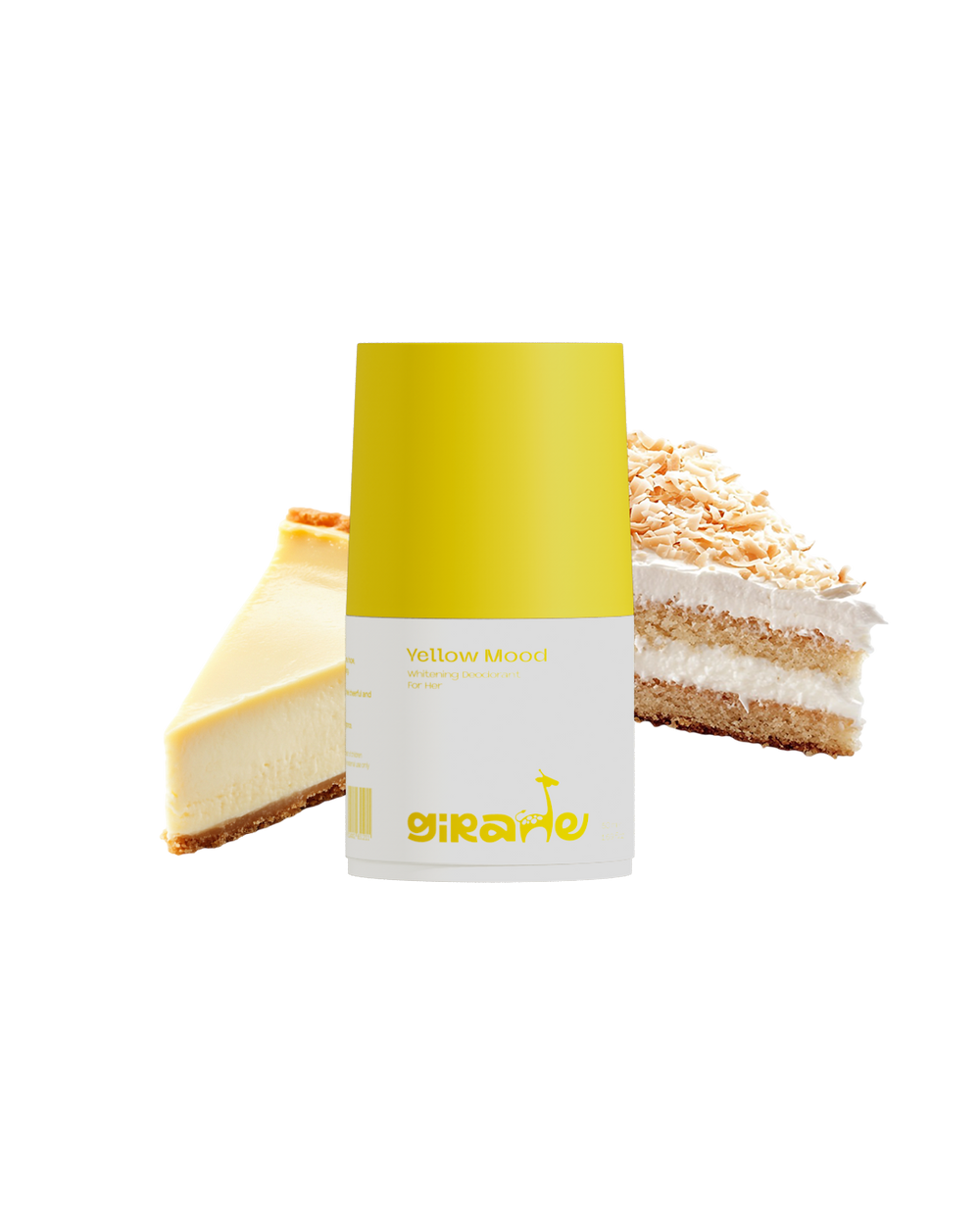 مزيل عرق برائحة الزرافة الصفراء